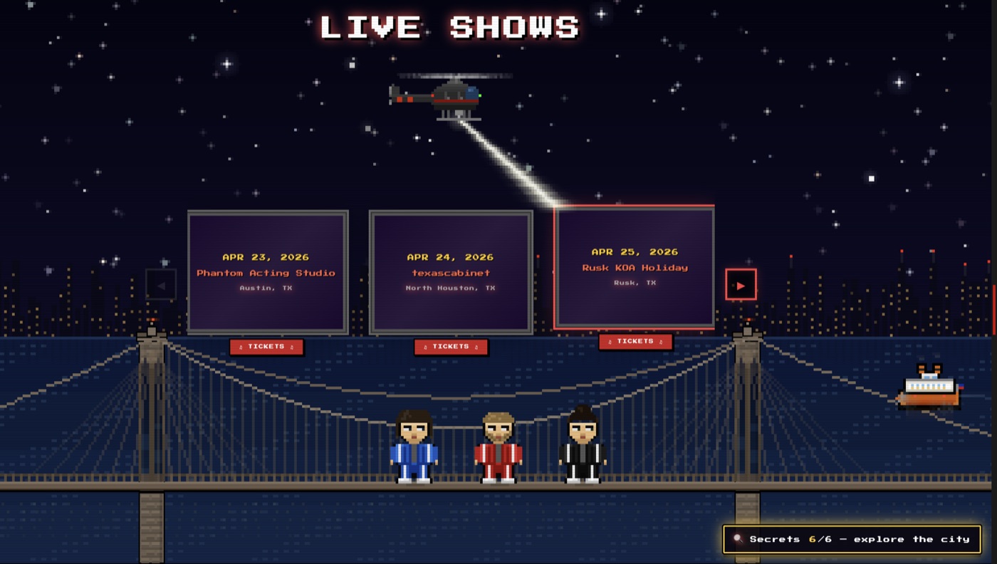 5051 tour dates with pixel helicopter